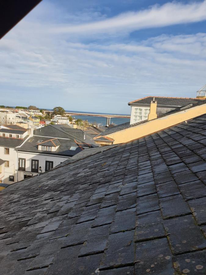 Ferienwohnung Atico Cine Colon Ribadeo Exterior foto